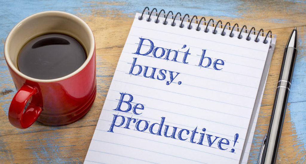 Be productive